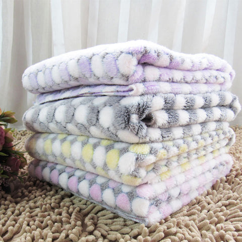 Polka Dot Warm Pet Bed Cover