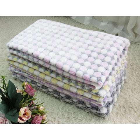 Polka Dot Warm Pet Bed Cover