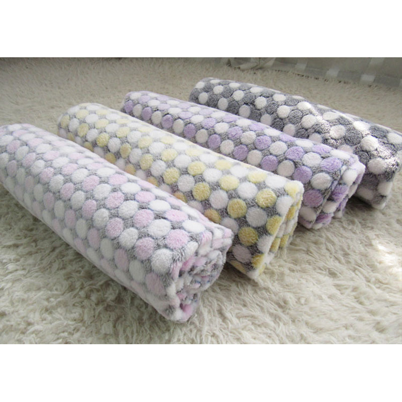 Polka Dot Warm Pet Bed Cover