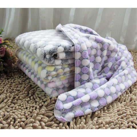 Polka Dot Warm Pet Bed Cover