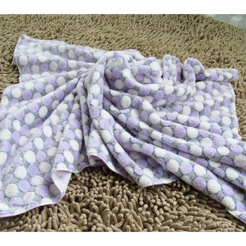 Polka Dot Warm Pet Bed Cover