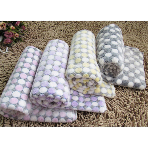 Polka Dot Warm Pet Bed Cover