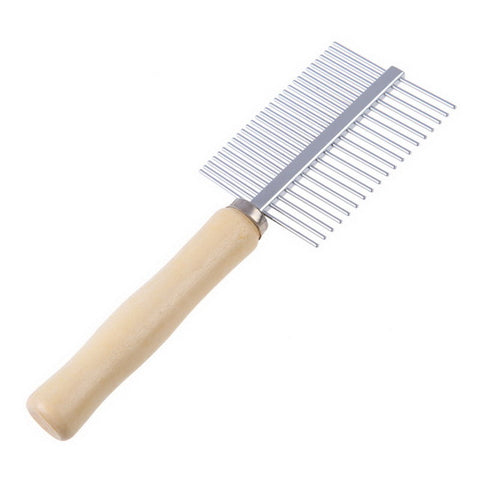 Double-sided Fur Grooming Brush